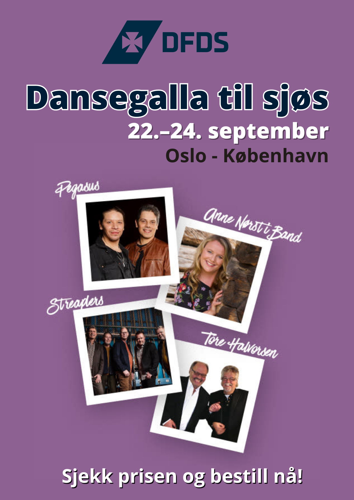 DFDS Dansegalla til sjøs
